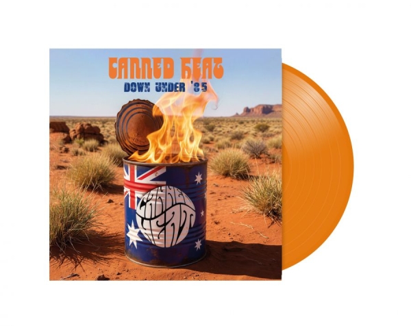 Canned Heat - Down Under In '85 (Orange Vinyl Lp) in the group VINYL / Upcoming releases / Pop-Rock at Bengans Skivbutik AB (5695428)