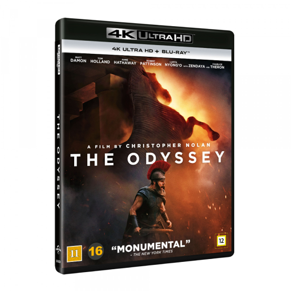 Movie - The Odyssey (3-disc / 4K UHD + Blu-ray) in the group Movies / Film UHD-4K / / at Bengans Skivbutik AB (5695529)