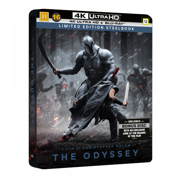 Movie - The Odyssey  (Ltd Steelbook B 3-disc / 4K UHD + Blu-ray) in the group Movies / Film UHD-4K /  /  at Bengans Skivbutik AB (5695530)