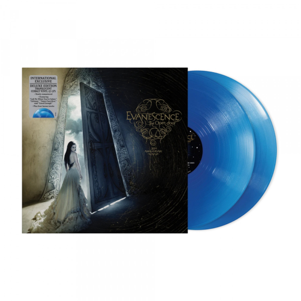 Evanescence - The Open Door (Deluxe Edition Translucent Cobalt Vinyl / 2LP) in the group VINYL / Upcoming releases / Hårdrock,Pop-Rock at Bengans Skivbutik AB (5695659)