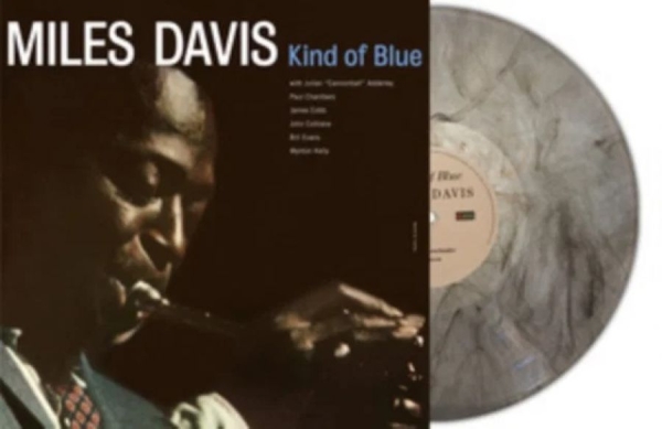 Davis Miles - Kind Of Blue (Grey Marbled Vinyl Lp in the group VINYL / Upcoming releases / Jazz at Bengans Skivbutik AB (5695831)