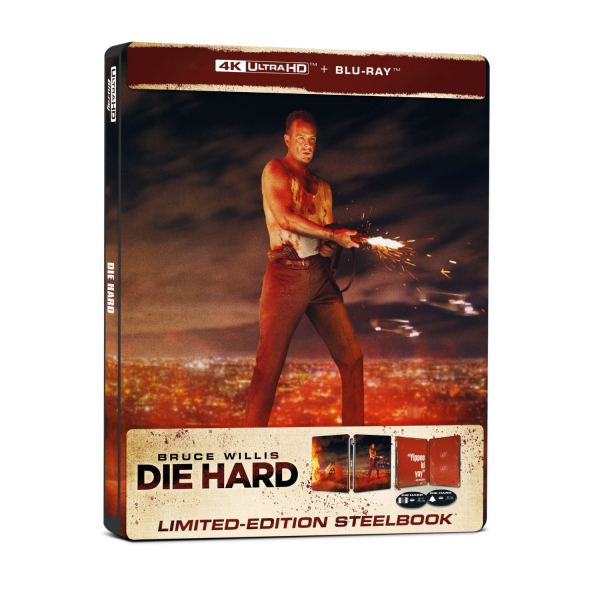 Movie - Die Hard (Ltd Steelbook 2-disc / 4K UHD + Blu-ray) in the group Movies / Film UHD-4K / Action at Bengans Skivbutik AB (5695845)