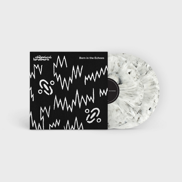 The Chemical Brothers - Born In The Echoes (White/Black Mar in the group VINYL / Upcoming releases / Dance-Techno,Elektroniskt,Pop-Rock at Bengans Skivbutik AB (5696171)