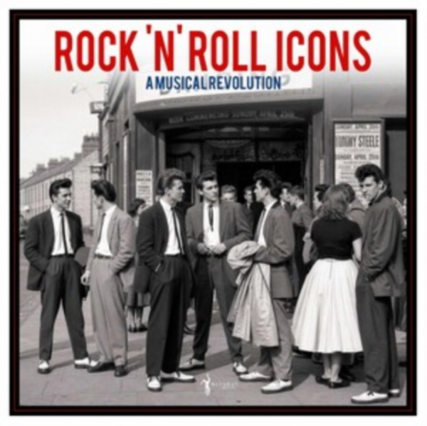 Various Artists - Rock 'N' Roll Icons: A Musical Revolution (Ltd Nad Neon Pink Marble Vinyl) in the group VINYL / New releases - import / Pop-Rock at Bengans Skivbutik AB (5696512)