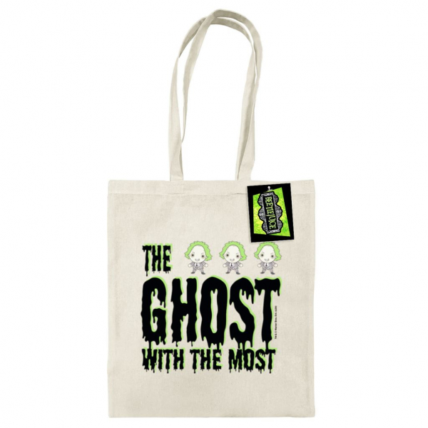 Beetlejuice - The Ghost With The Most Natural Totebag in the group MERCH at Bengans Skivbutik AB (5696528)