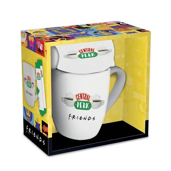 Friends - Central Perk Female Mug & Socks Set in the group MERCH / Home & decor / Mugs at Bengans Skivbutik AB (5696534)