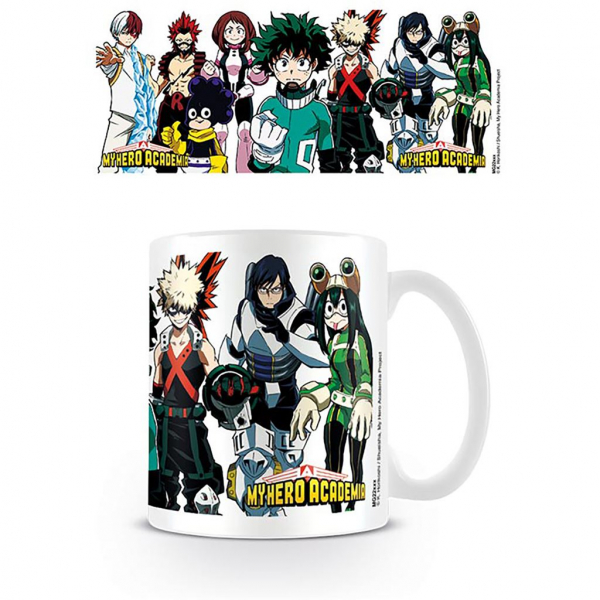 My Hero Academia - Academy Costumed Heroes Mug in the group MERCH / Home & decor / Mugs at Bengans Skivbutik AB (5696541)
