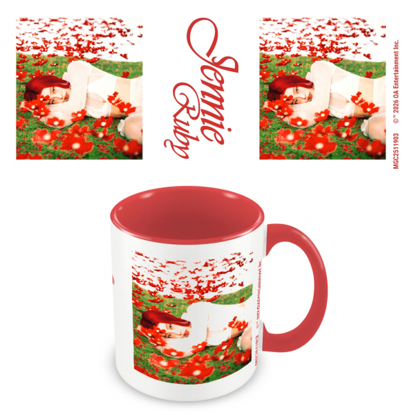 Jennie - Flowers Red Coloured Inner Pod Mug in the group MERCH / Home & decor / Mugs at Bengans Skivbutik AB (5696552)