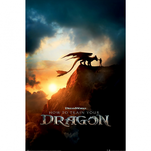 How To Train Your Dragon - Movie Poster) Maxi Poster 91,5 X 61 Cm in the group MERCH / Posters at Bengans Skivbutik AB (5696558)