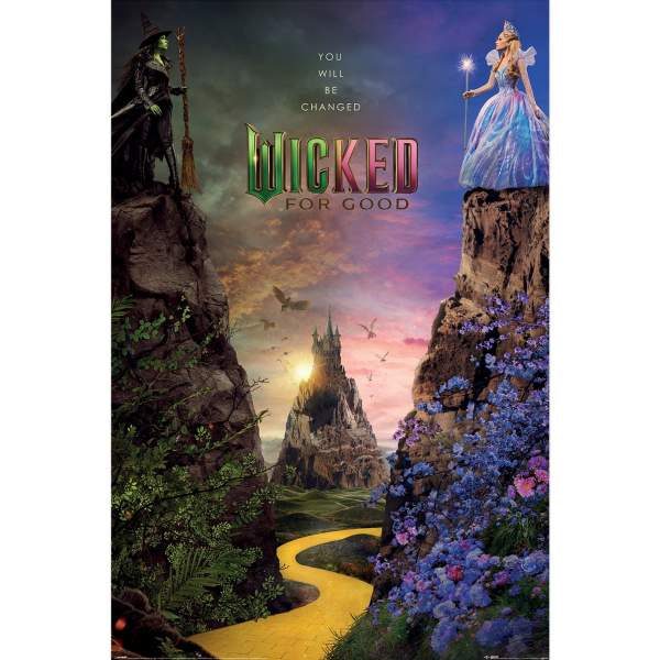 Wicked - Key Art Movie Poster Maxi Poster 91,5 X 61 Cm in the group MERCH / Posters at Bengans Skivbutik AB (5696559)