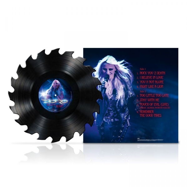 Doro - Wild At Heart (Shaped Vinyl Lp) in the group VINYL / Hårdrock at Bengans Skivbutik AB (5696695)