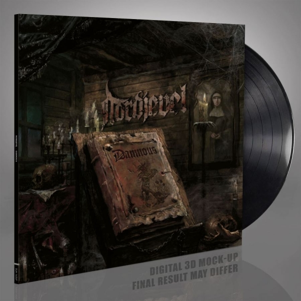 Nordjevel - Damnous (Black Vinyl Lp) in the group VINYL / Hårdrock at Bengans Skivbutik AB (5696752)