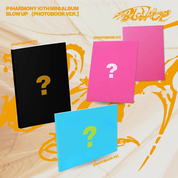 P1Harmony - Blow Up (Photobook Ver.) (Random Ver.) in the group CD / Upcoming releases / K-Pop at Bengans Skivbutik AB (5696786)
