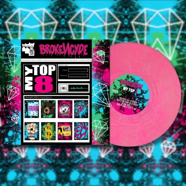 Brokencyde - Myspace Top 8 in the group VINYL / Upcoming releases / Pop-Rock at Bengans Skivbutik AB (5697457)