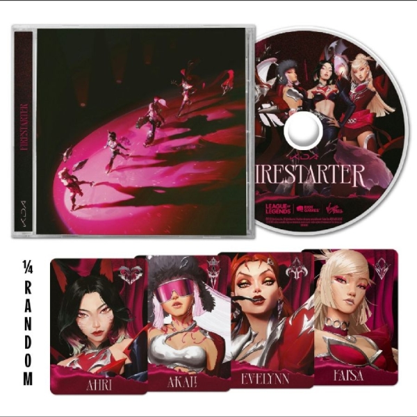 K/Da - Firestarter (Ep) in the group CD / Upcoming releases / Pop-Rock at Bengans Skivbutik AB (5697459)