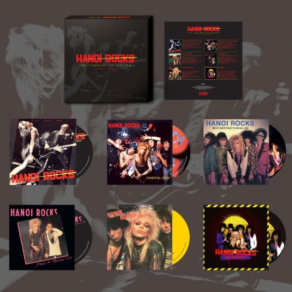 Hanoi Rocks - The Complete Collection 1981-1984 in the group CD / Upcoming releases / Pop-Rock at Bengans Skivbutik AB (5697540)