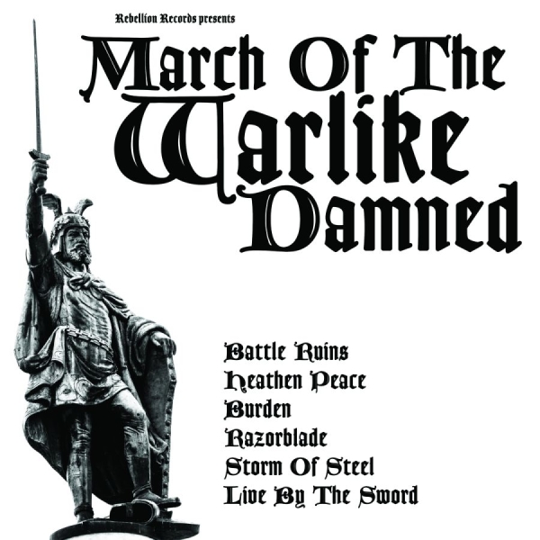 Various Artists - March Of The Warlike Damned in the group CD / Most Pre-Ordered at Bengans Skivbutik AB (5698195)