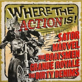 Various Artists - Where The Action Is (Clear Vinyl Lp in the group VINYL / Most Pre-Ordered at Bengans Skivbutik AB (5698310)