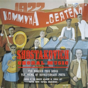 Shostakovich - Choral Music in the group Externt_Lager /  at Bengans Skivbutik AB (570291)