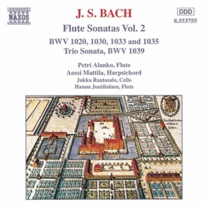 Bach Johann Sebastian - Flute Sonatas Vol 2 in the group Externt_Lager /  at Bengans Skivbutik AB (570778)