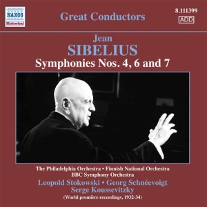 Sibelius - Symphonies Nos 4 / 6 / 7 in the group Externt_Lager /  at Bengans Skivbutik AB (571069)