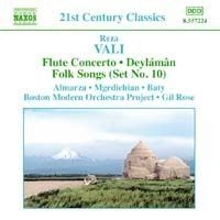Vali Reza - Flute Concerto in the group CD / Klassiskt at Bengans Skivbutik AB (571276)