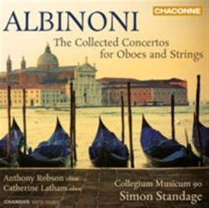 Albinoni - Concertos For Oboe And Strings in the group Externt_Lager /  at Bengans Skivbutik AB (572262)