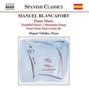 Blancafort Manuel - Piano Music Vol 1 in the group CD / Klassiskt at Bengans Skivbutik AB (573328)