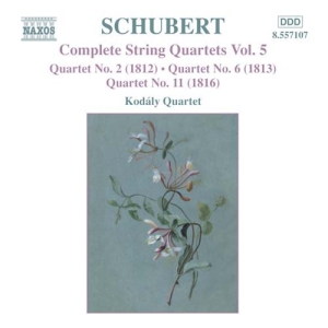 Schubert Franz - String Quartets Vol 5 in the group Externt_Lager /  at Bengans Skivbutik AB (573335)