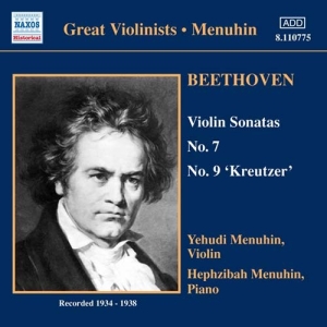 Beethoven Ludwig Van - Violin Sonatas - Menuhin in the group Externt_Lager /  at Bengans Skivbutik AB (575346)
