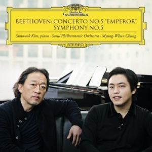 Beethoven - Pianokonsert 5 & Symfoni 5 in the group CD / Klassiskt at Bengans Skivbutik AB (576857)