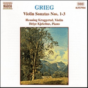 Grieg Edvard - Violin Sonatas 1-3 in the group Externt_Lager /  at Bengans Skivbutik AB (578539)