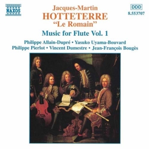 Hotteterre Jacques - Music For Flute Vol 1 in the group CD / Klassiskt at Bengans Skivbutik AB (578676)