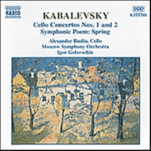 Kabalevsky Dmitry - Cello Concertos 1 & 2 in the group Externt_Lager /  at Bengans Skivbutik AB (578703)