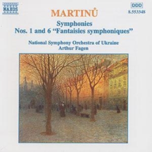 Martinu Bohuslav - Symphonies 1 & 6 in the group Externt_Lager /  at Bengans Skivbutik AB (579715)