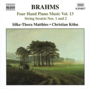 Brahms Johannes - Four Hand Piano Music 13 in the group Externt_Lager /  at Bengans Skivbutik AB (580621)