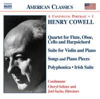 Cowell Henry - Piano Chamber & Vocal Works 1 in the group Externt_Lager /  at Bengans Skivbutik AB (580623)