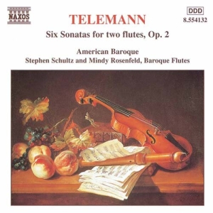 Telemann Georg Philipp - 6 Sonatas For 2 Flutes Op 2 in the group Externt_Lager /  at Bengans Skivbutik AB (581072)