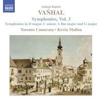 Vanhal Johann Baptist - Symfonier, Vol 3 in the group Externt_Lager /  at Bengans Skivbutik AB (581519)