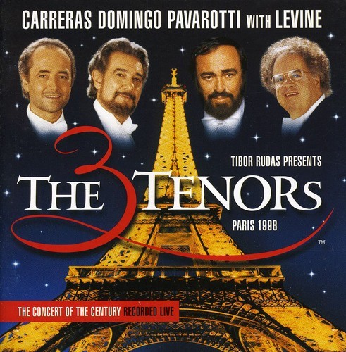 Carreras/ Domingo/ Pavarotti - Tre Tenorer - Paris 1998 in the group CD / Klassiskt at Bengans Skivbutik AB (582061)
