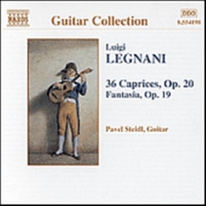 Legnani Luigi - 36 Caprices Op 20 in the group CD / Klassiskt at Bengans Skivbutik AB (582553)