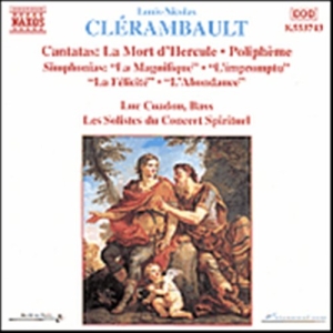 Clerambault Louis-Nicolas - Cantatas & Simphonia in the group CD / Klassiskt at Bengans Skivbutik AB (583133)