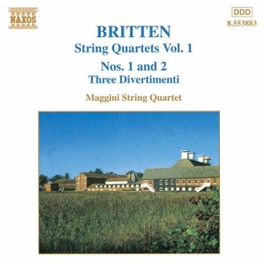 Britten Benjamin - String Quartets Vol 1 in the group Externt_Lager /  at Bengans Skivbutik AB (583135)