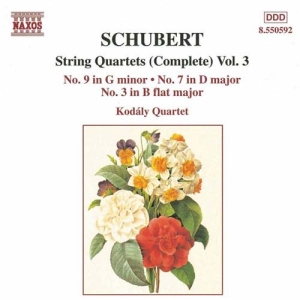 Schubert Franz - String Quartets Vol 3 in the group Externt_Lager /  at Bengans Skivbutik AB (583828)