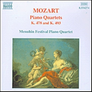 Mozart Wolfgang Amadeus - Piano Quartets in the group OUR PICKS / Stocksale / CD Sale / CD Classic at Bengans Skivbutik AB (583831)