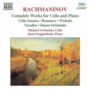 Rachmaninov Sergej - Music For Cello & Piano in the group Externt_Lager /  at Bengans Skivbutik AB (583981)