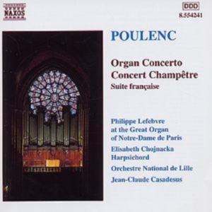 Poulenc Francis - Organ Concerto in the group Externt_Lager /  at Bengans Skivbutik AB (584733)