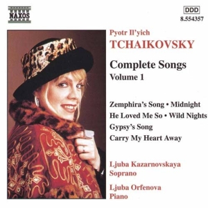 Tchaikovsky Pyotr - Complete Songs Vol 1 in the group Externt_Lager /  at Bengans Skivbutik AB (586070)