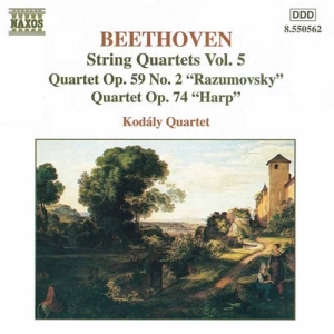 Beethoven Ludwig Van - String Quartets Vol 5 in the group Externt_Lager /  at Bengans Skivbutik AB (586313)
