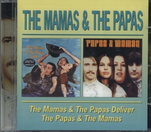 Mamas And The Papas - Deliver/Papas & Mamas in the group CD / Pop-Rock at Bengans Skivbutik AB (586571)